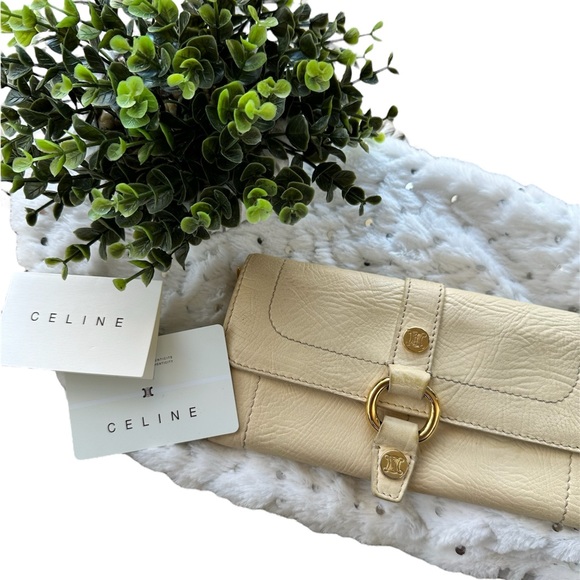 Celine Handbags - CELINE Long Wallet w/ Authenticity Card